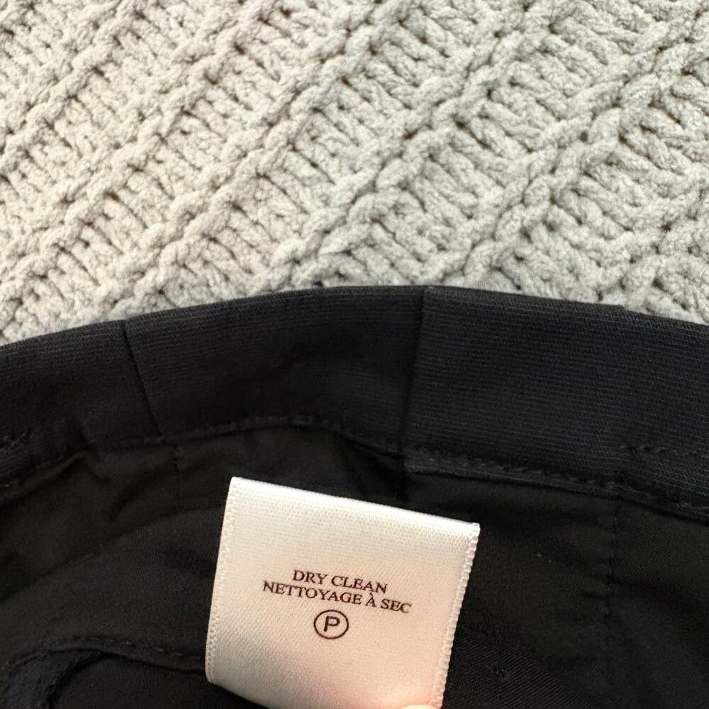 A.L.C. Black Pleated High Rise Pants Women's Size 2 Career Office Quiet Luxury - Picture 9 of 10